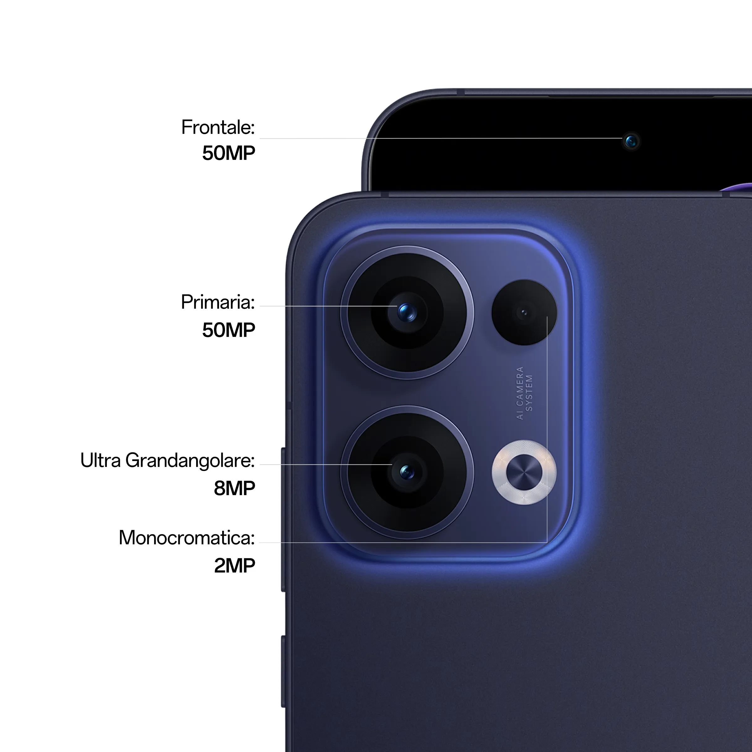 OPPO Reno13 5G 12GB+256GB Luminous Blue_3