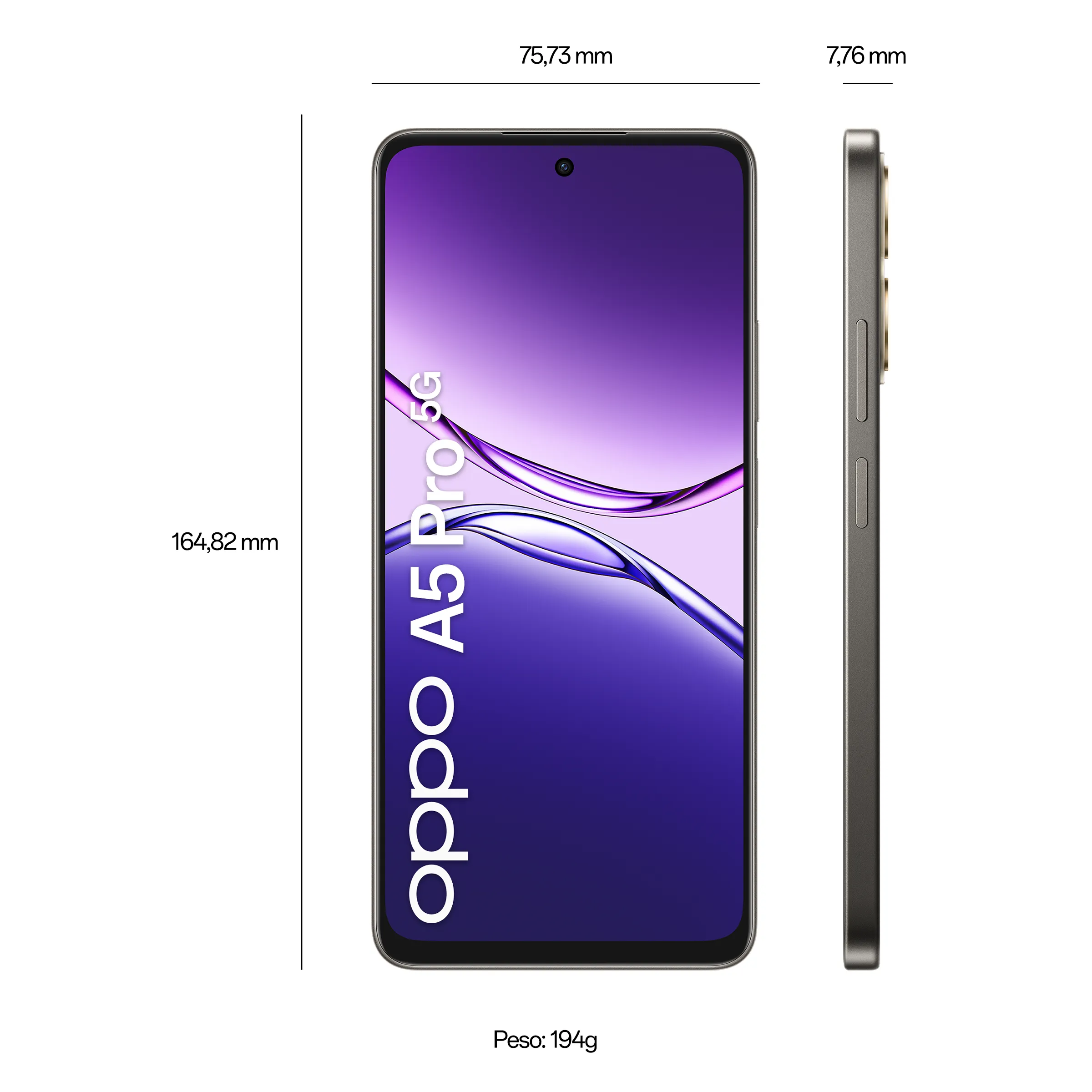 OPPO A5 Pro 5G 8GB+256GB Black Brown_7