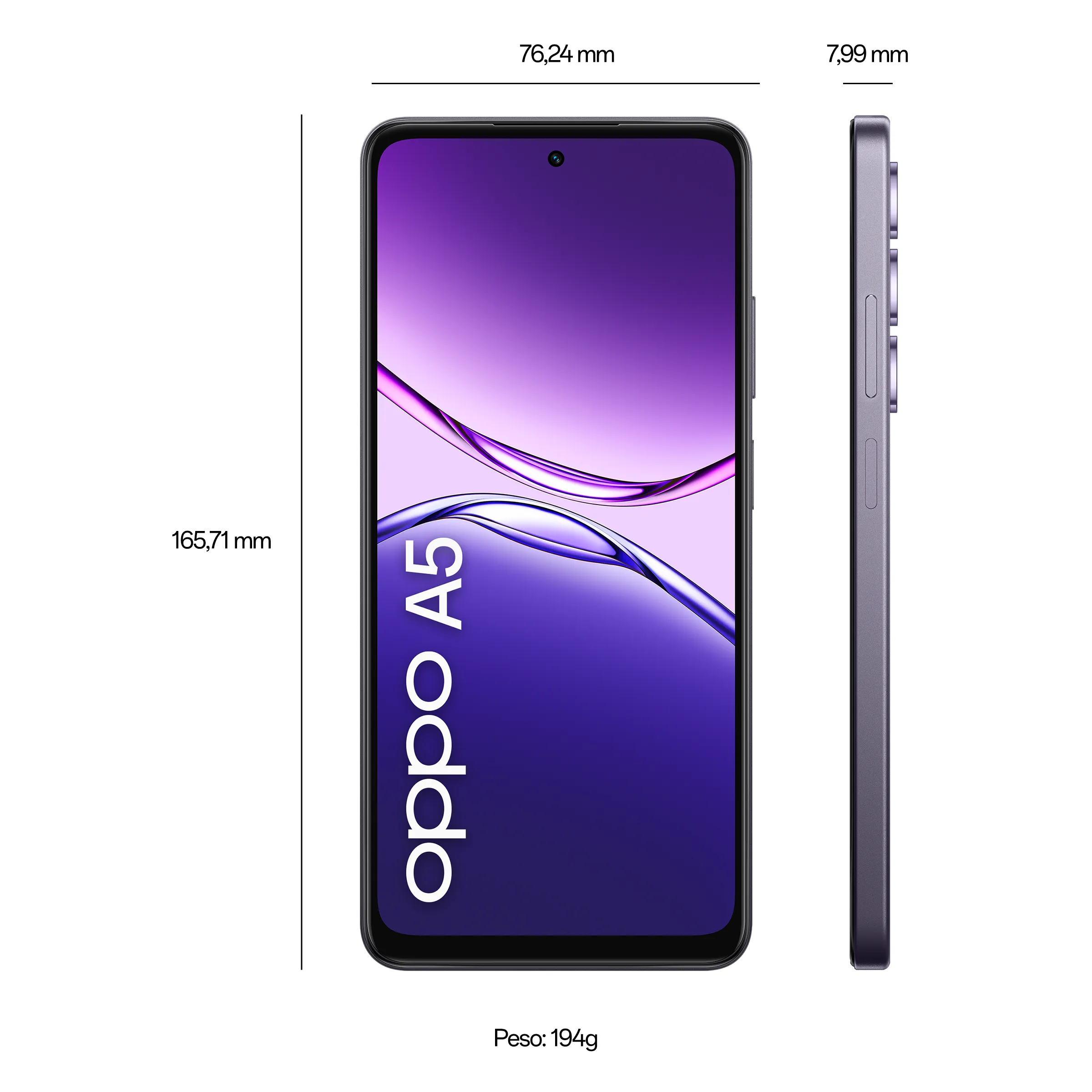 OPPO A5 4G 6GB+128GB Dark Purple_7