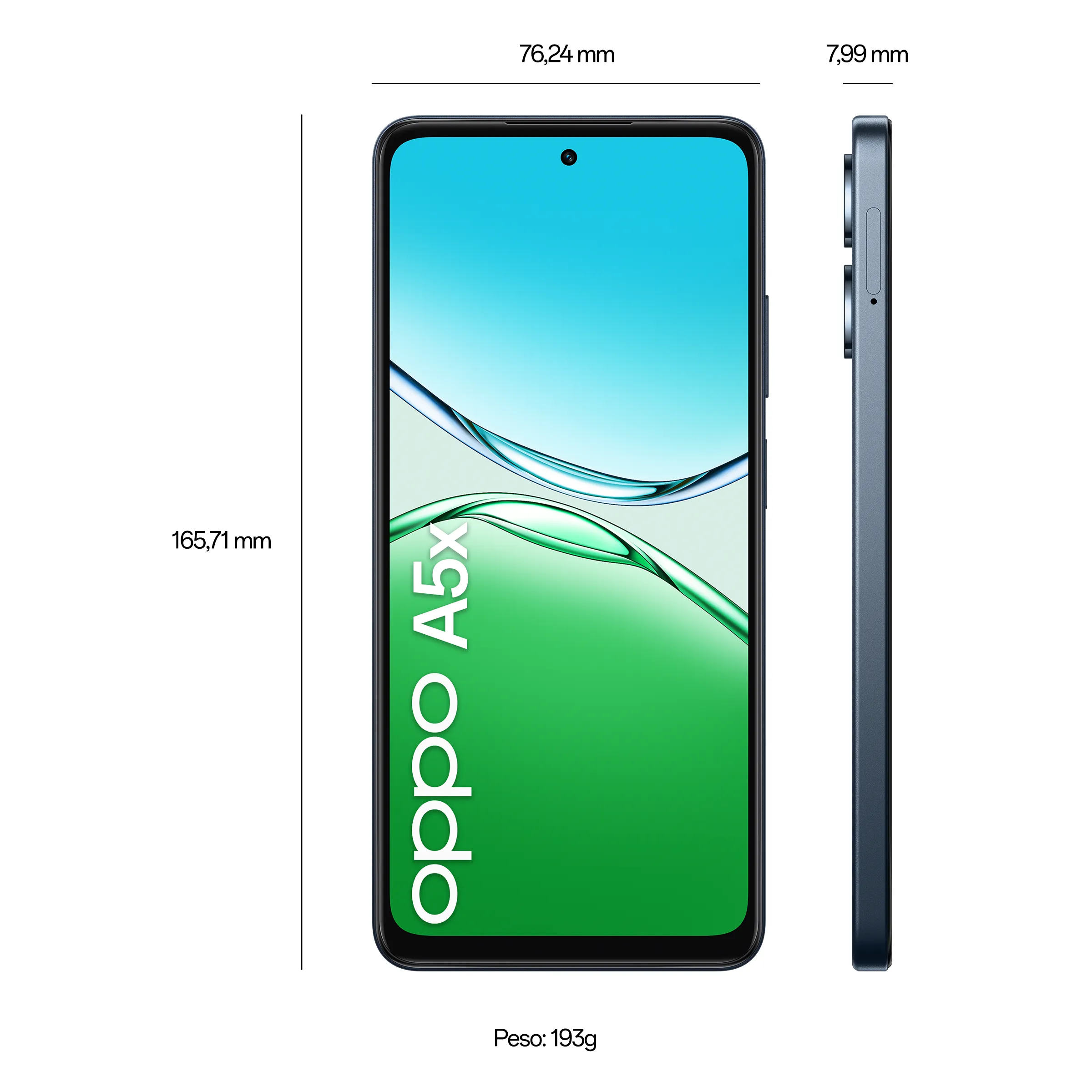 OPPO A5x Black Blue 4GB+128GB_7