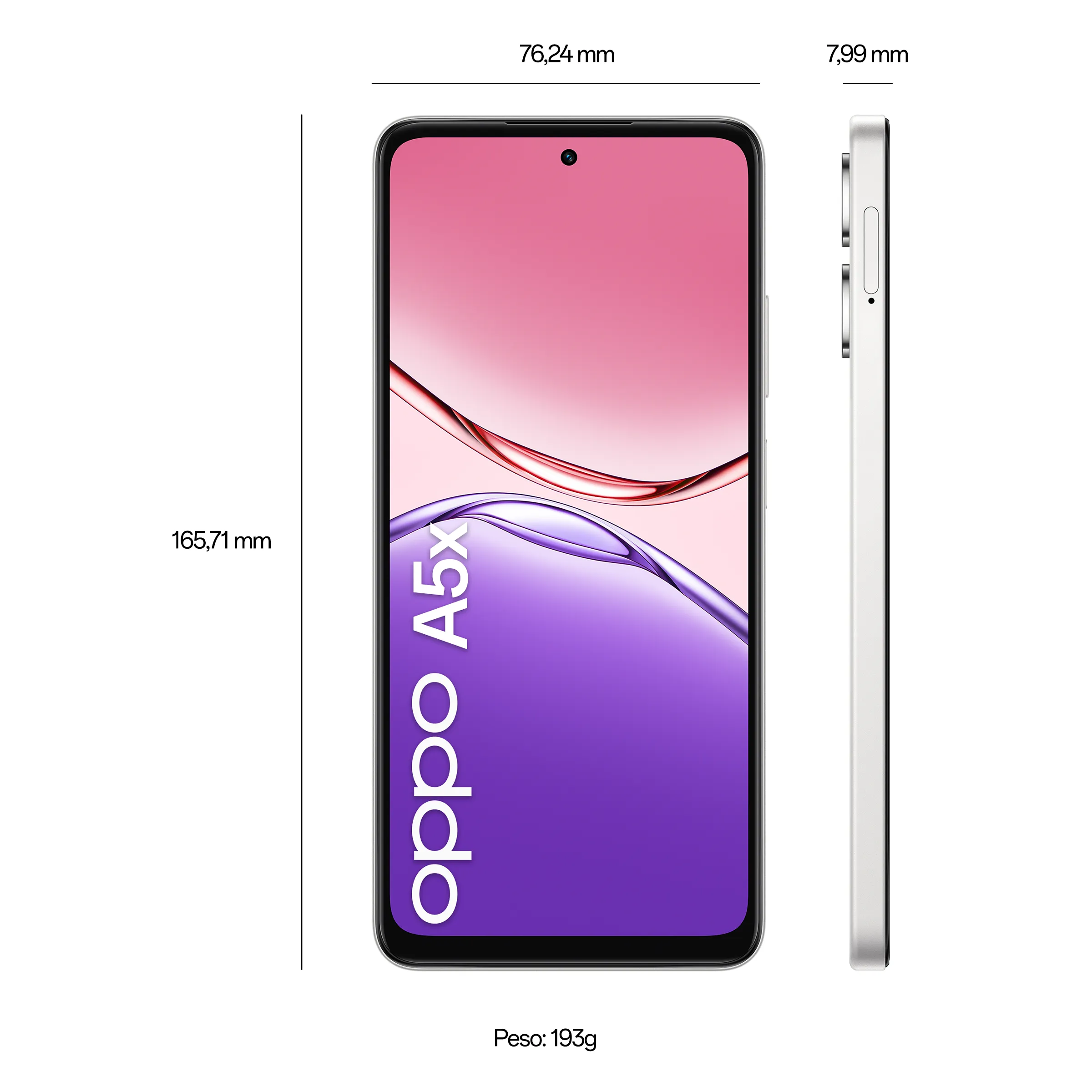 OPPO A5x 4GB+128GB Laser White_7