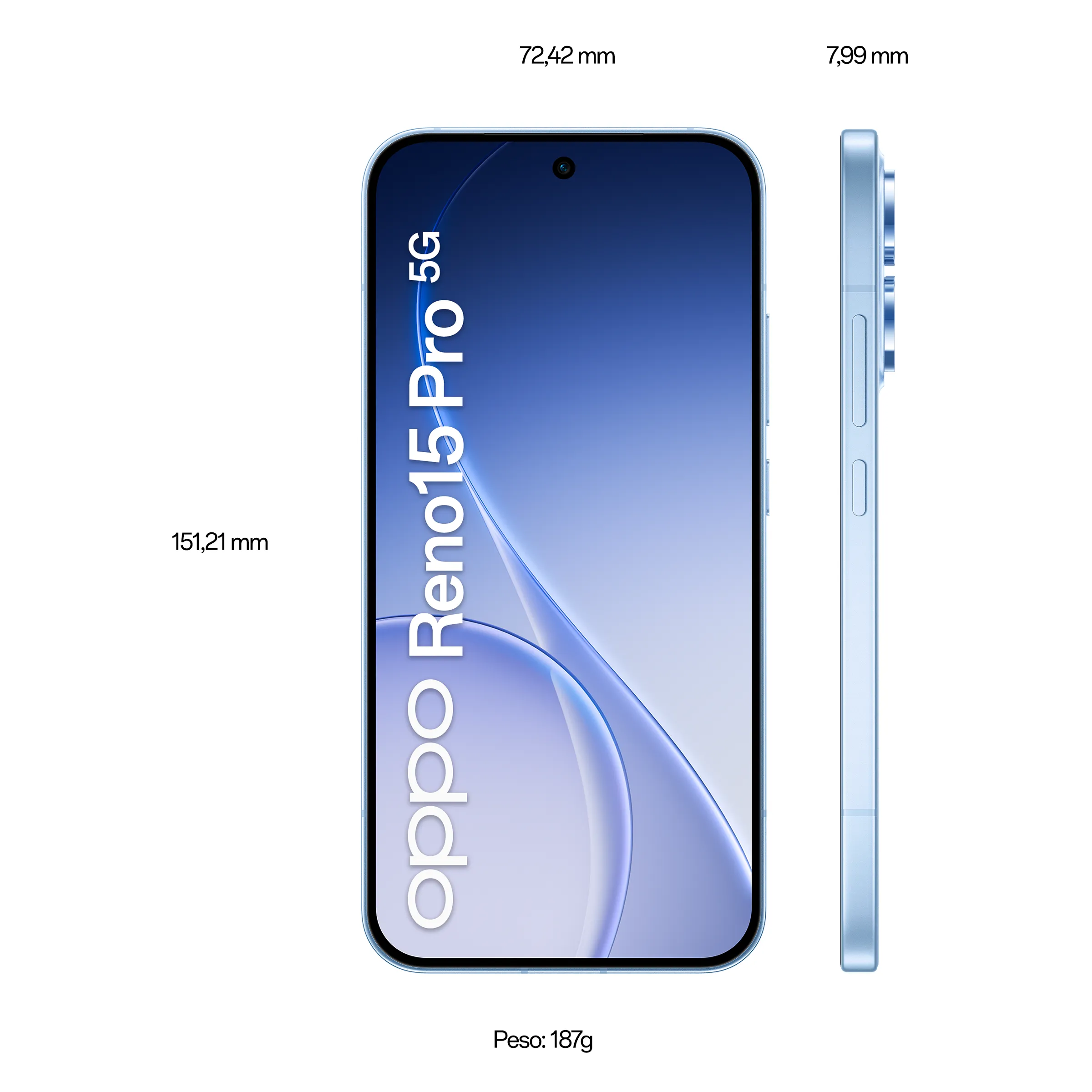 OPPO Reno15 Pro 5G 12GB+512GB Aurora Blue_8