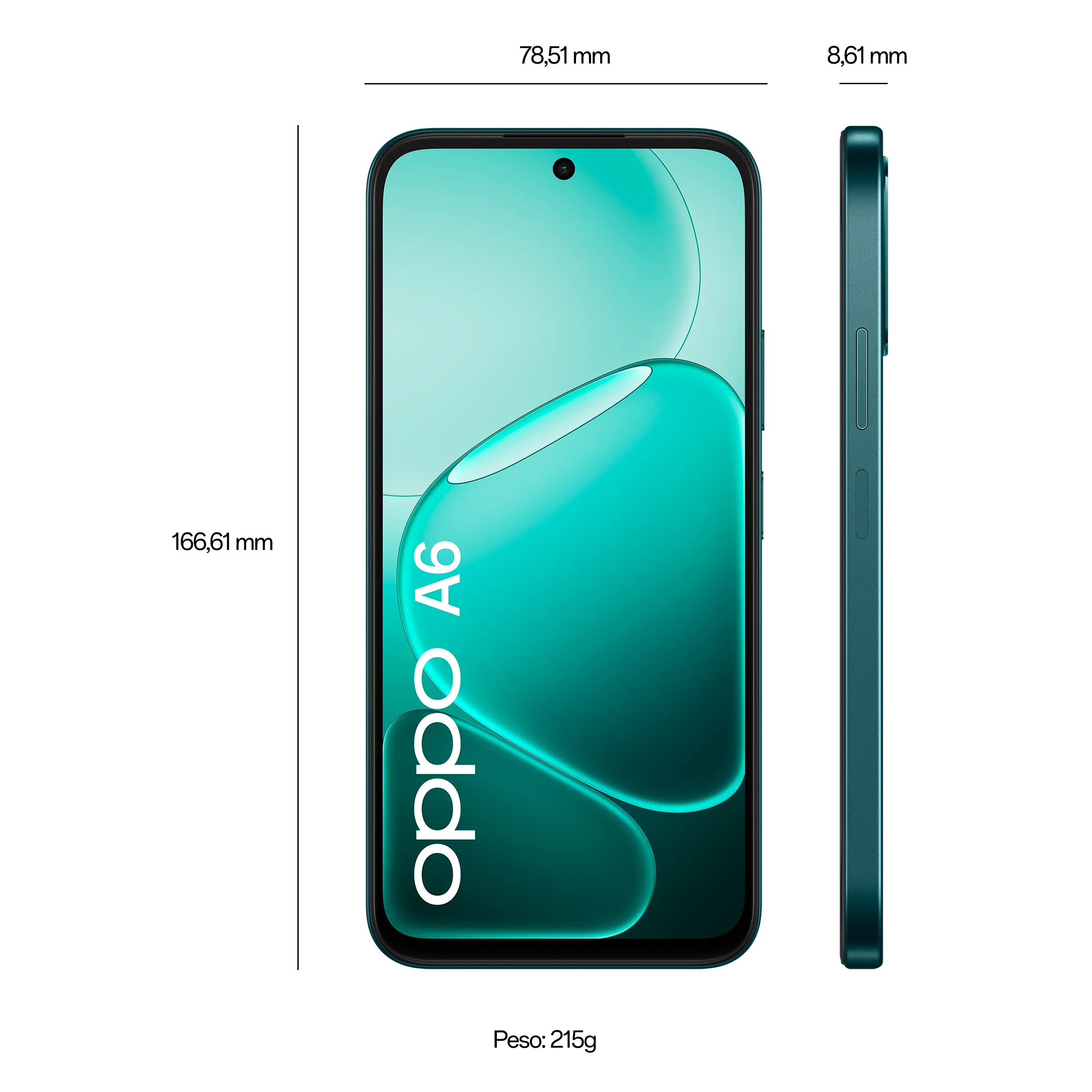 OPPO A6 4G Sapphire Black 6GB+256GB_7