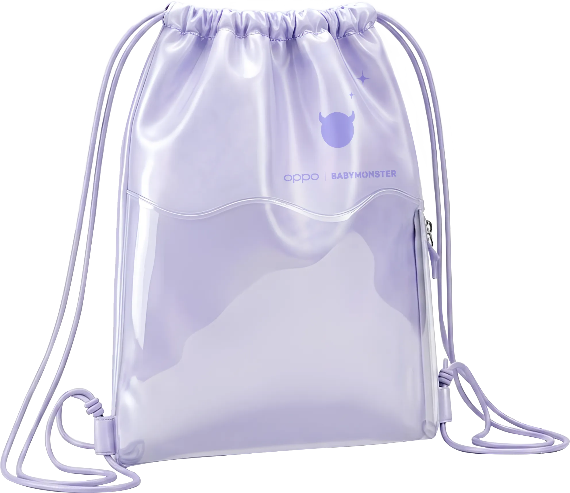 OPPO Reno16 Series x BABYMONSTER Limited Edition Drawstring Bag _1
