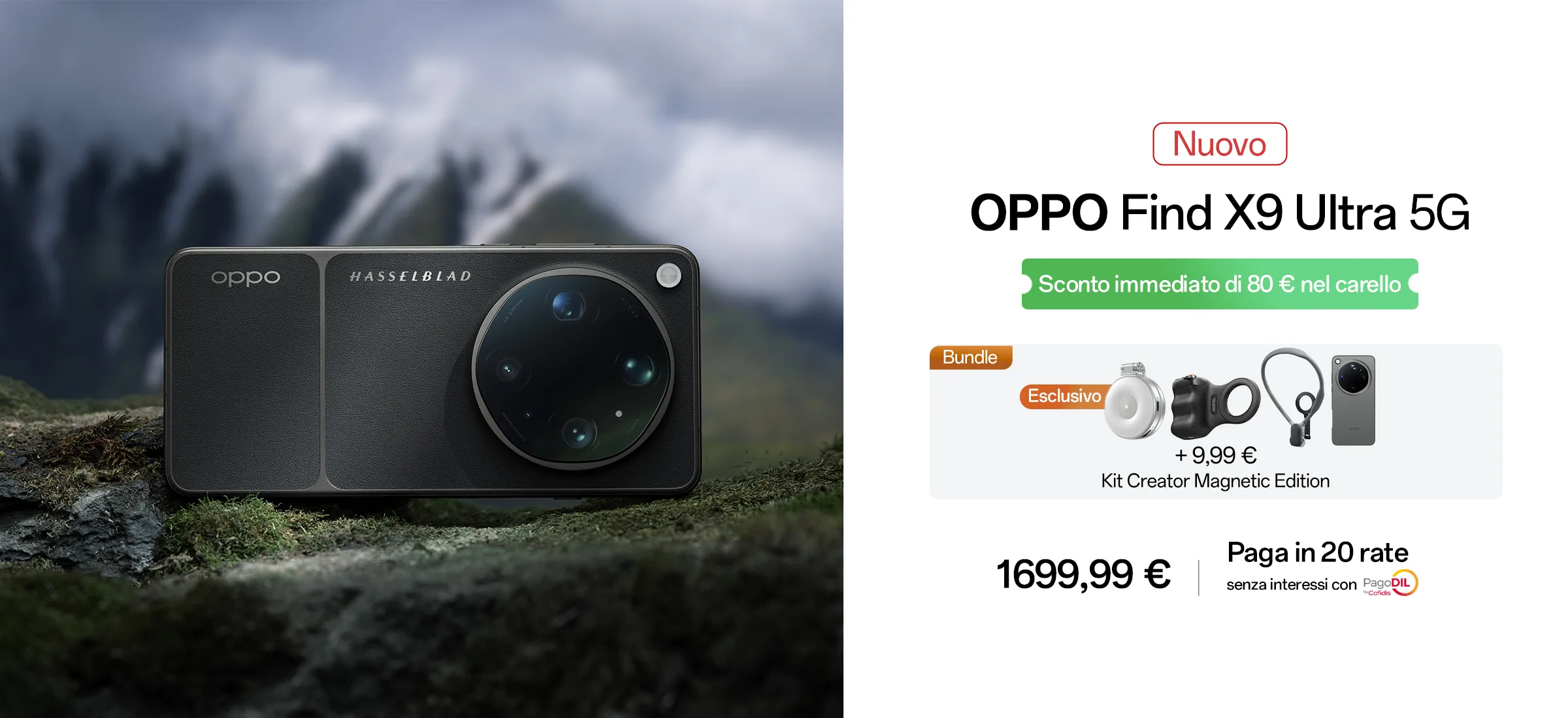 oppo find x9 ultra prezzo