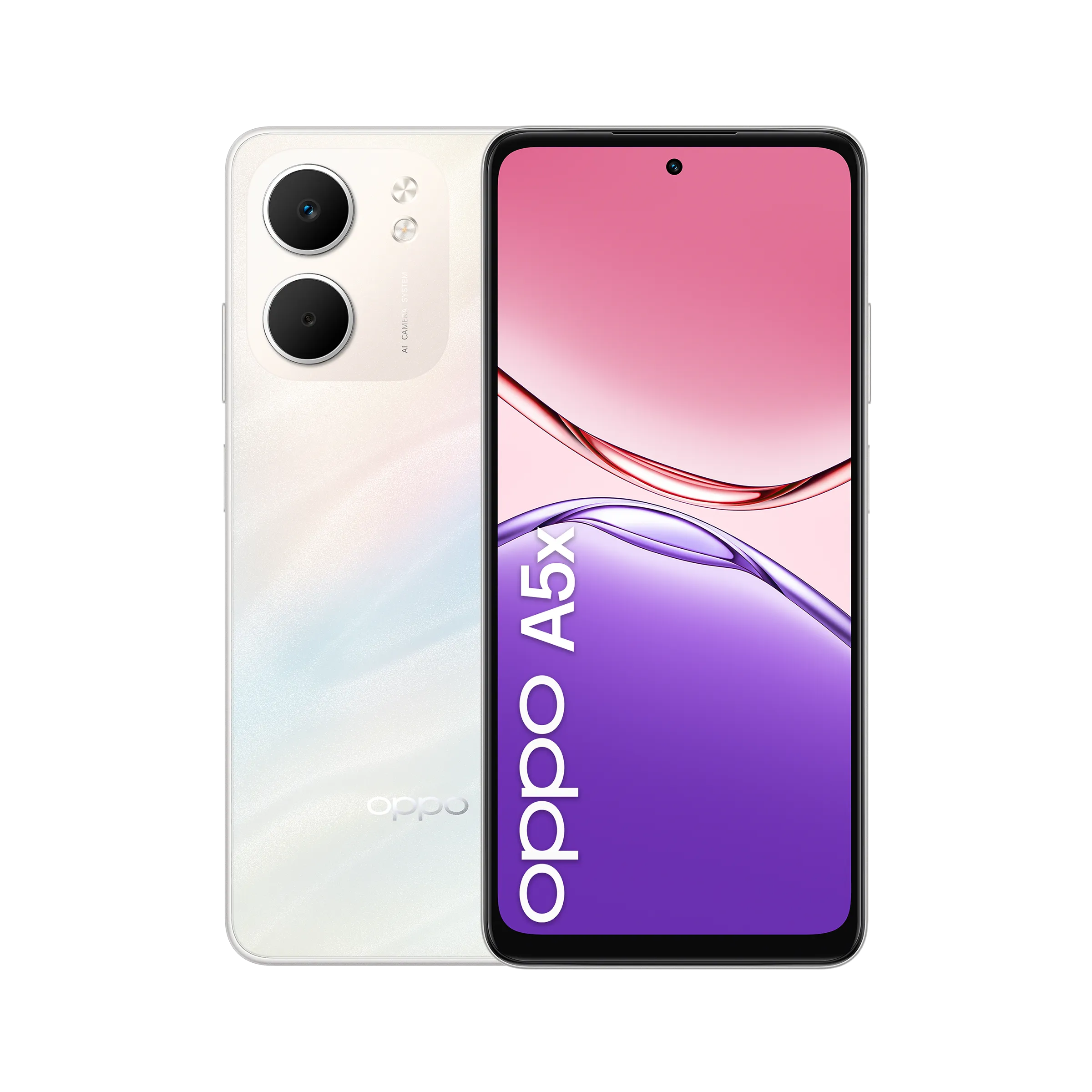 OPPO A5x 4GB+128GB Laser White_1