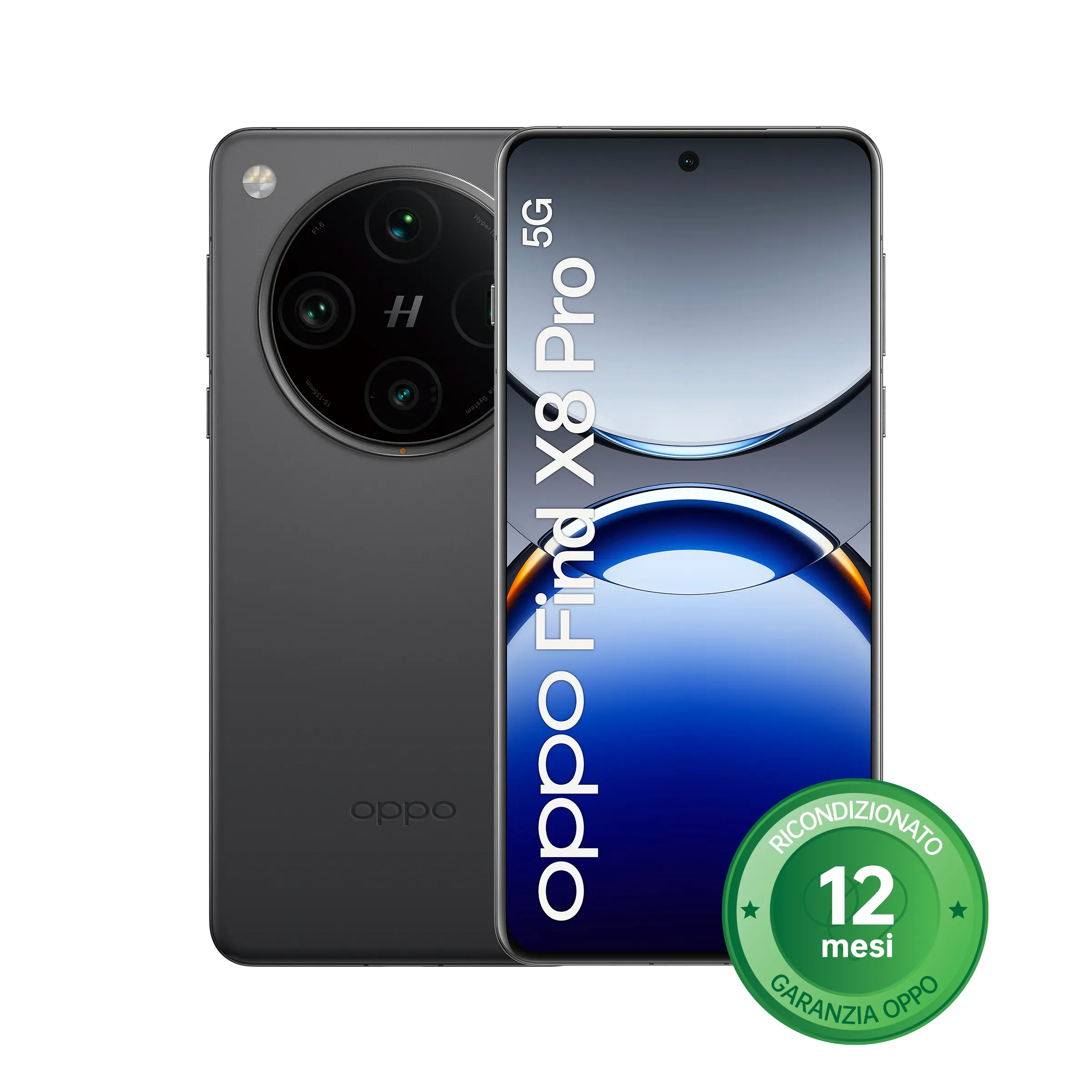 OPPO Find X8 Pro [Ricondizionato] A++ Space Black 16GB+512GB_1