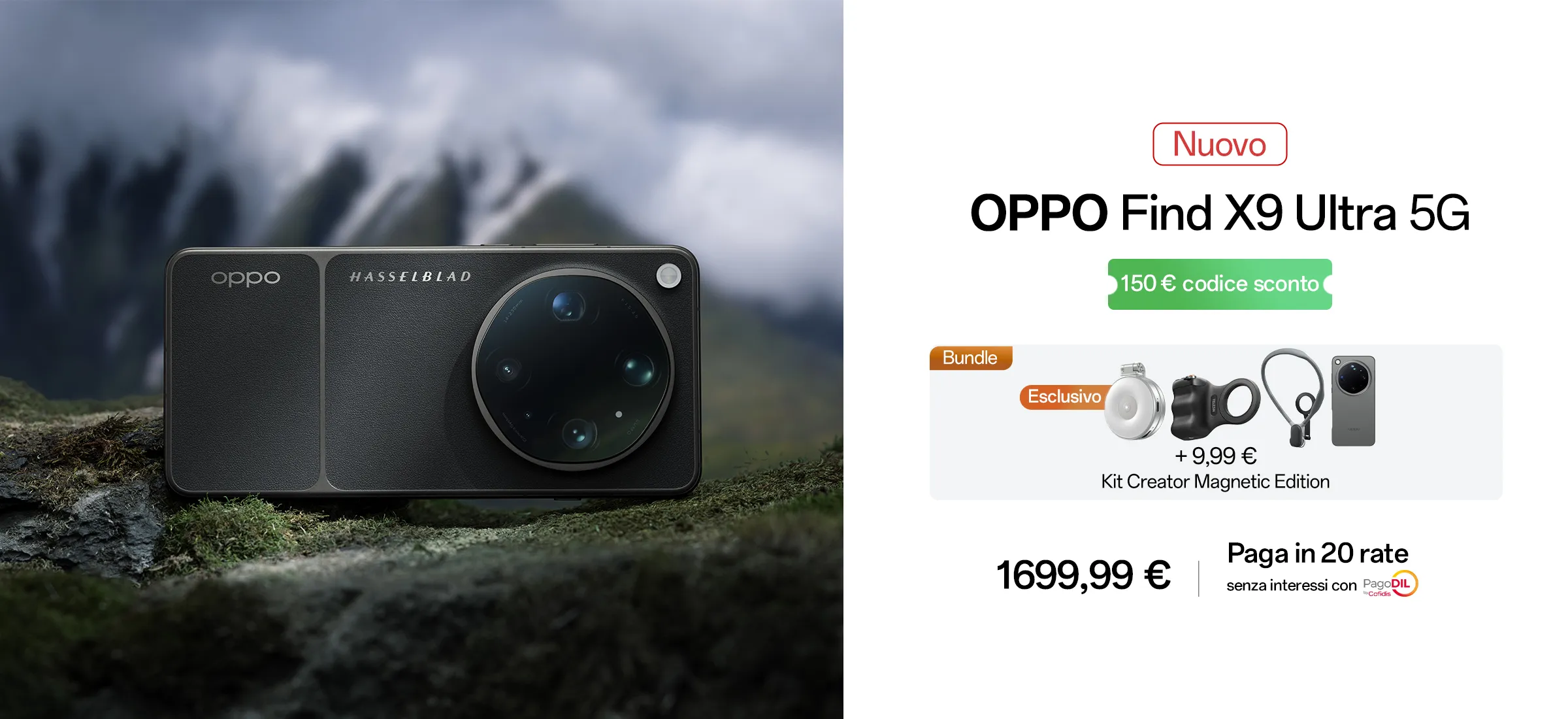 oppo find x9 ultra prezzo