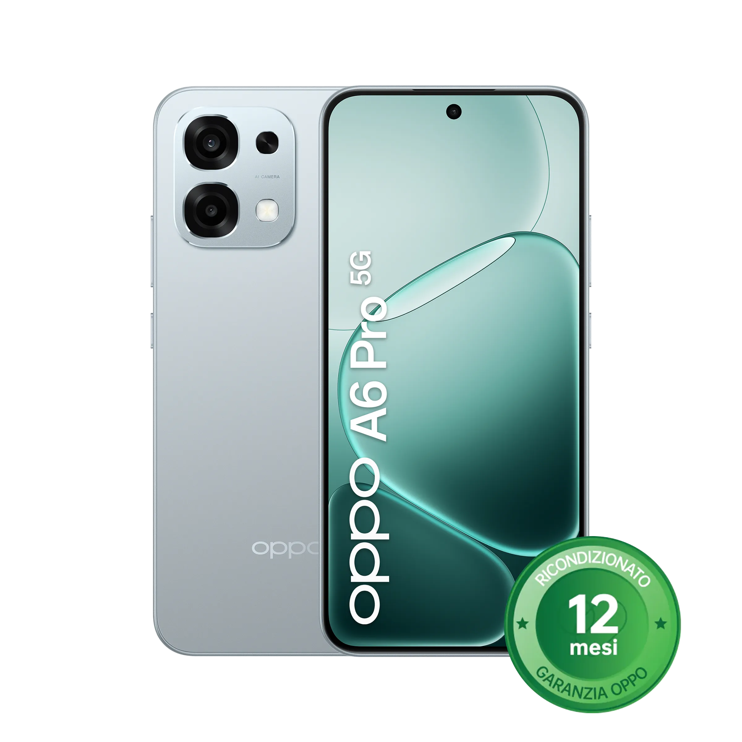 OPPO A6 Pro 5G [Ricondizionato] 8GB+256GB A++ Lunar Titanium _1