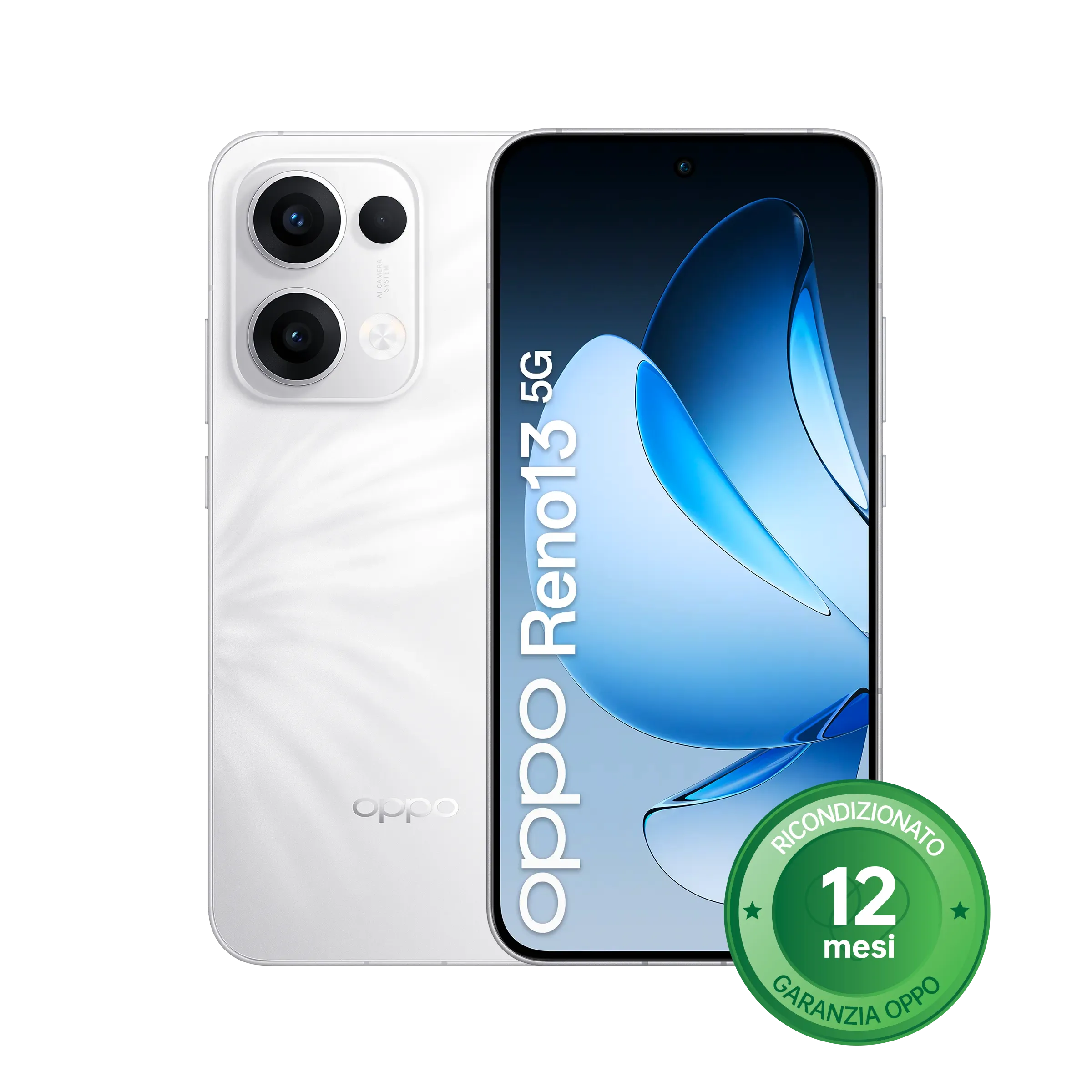OPPO Reno13 5G [Ricondizionato] Plume White 12GB+256GB A++_1
