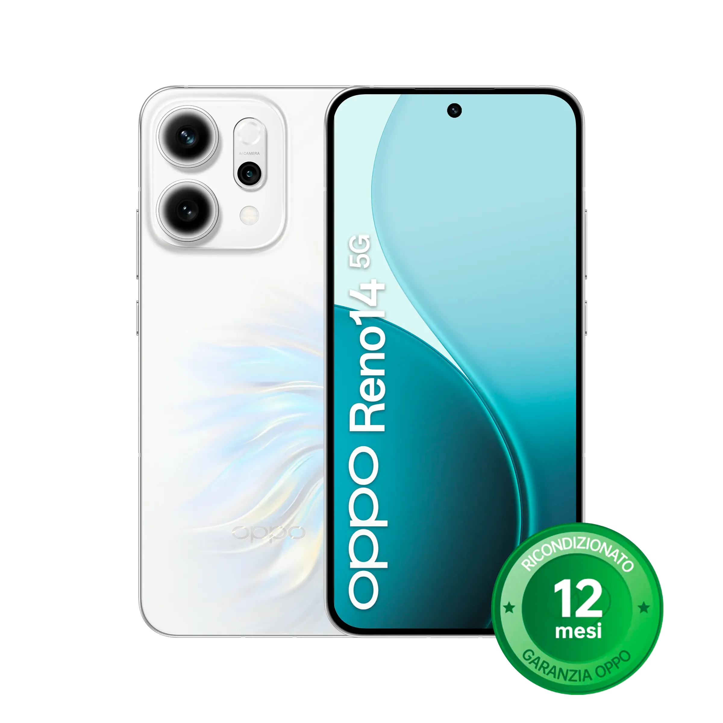 OPPO Reno14 5G [Ricondizionato] Opal White A++_1