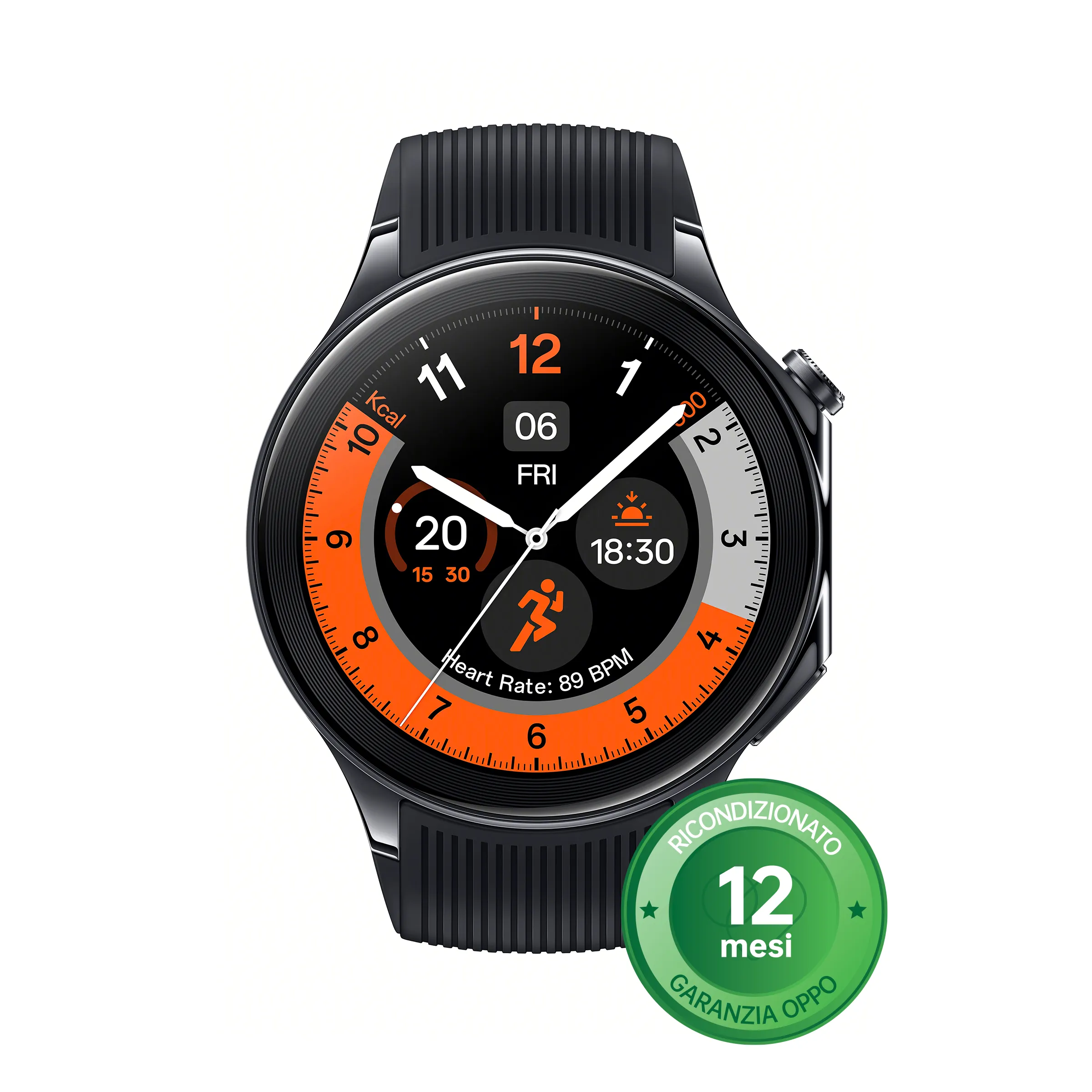 OPPO Watch X [Ricondizionato] A++ Platinum Black_1
