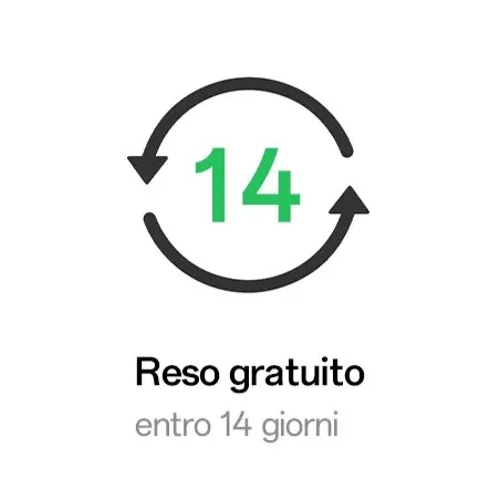 Icona reso gratuito entro 14 giorni