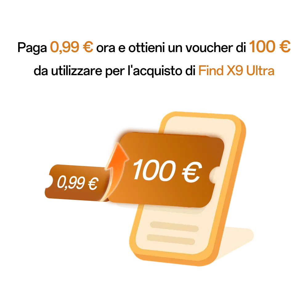 Voucher dedicato Find X9 Ultra 10000_1