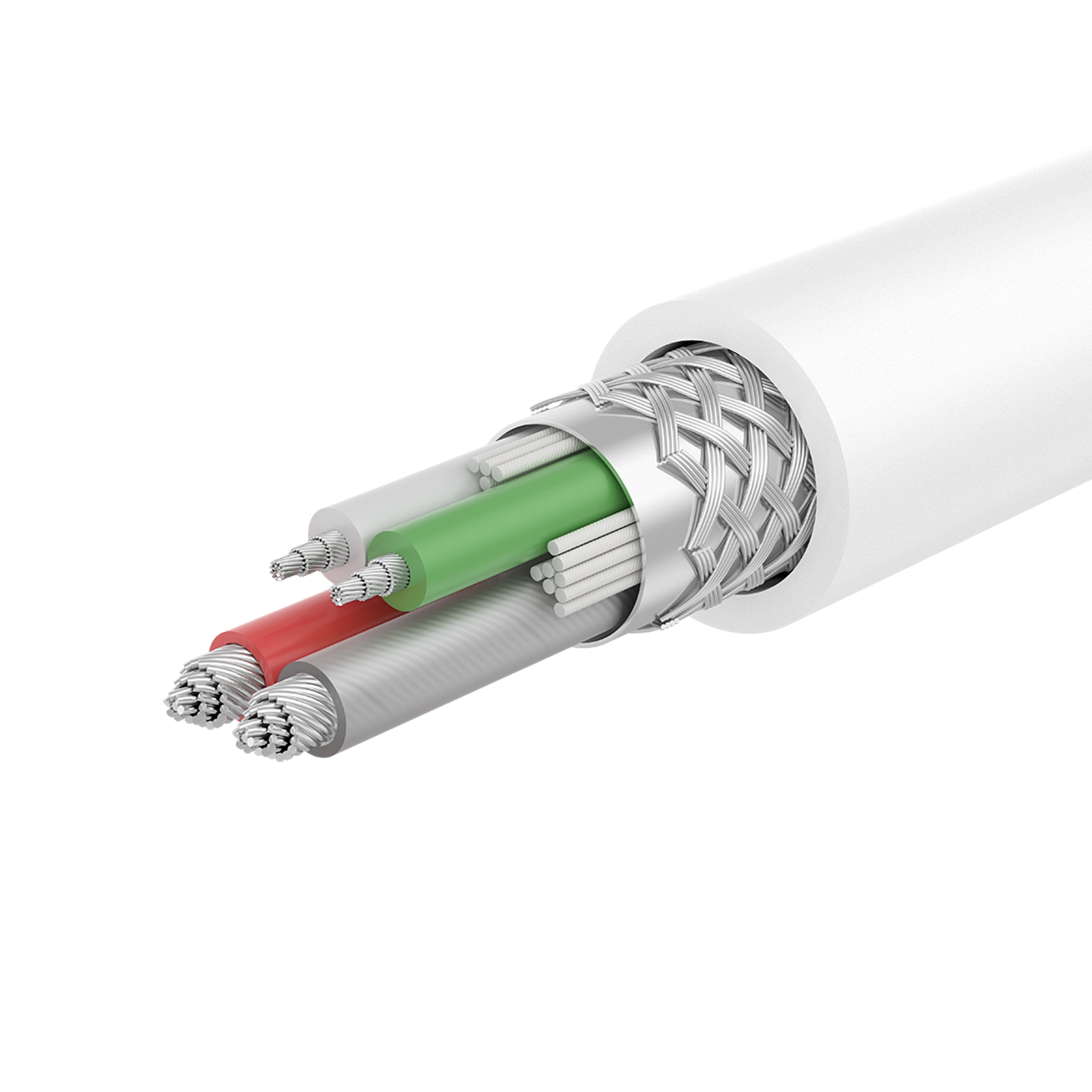 Cavo USB 1m Type C Bianco White_4