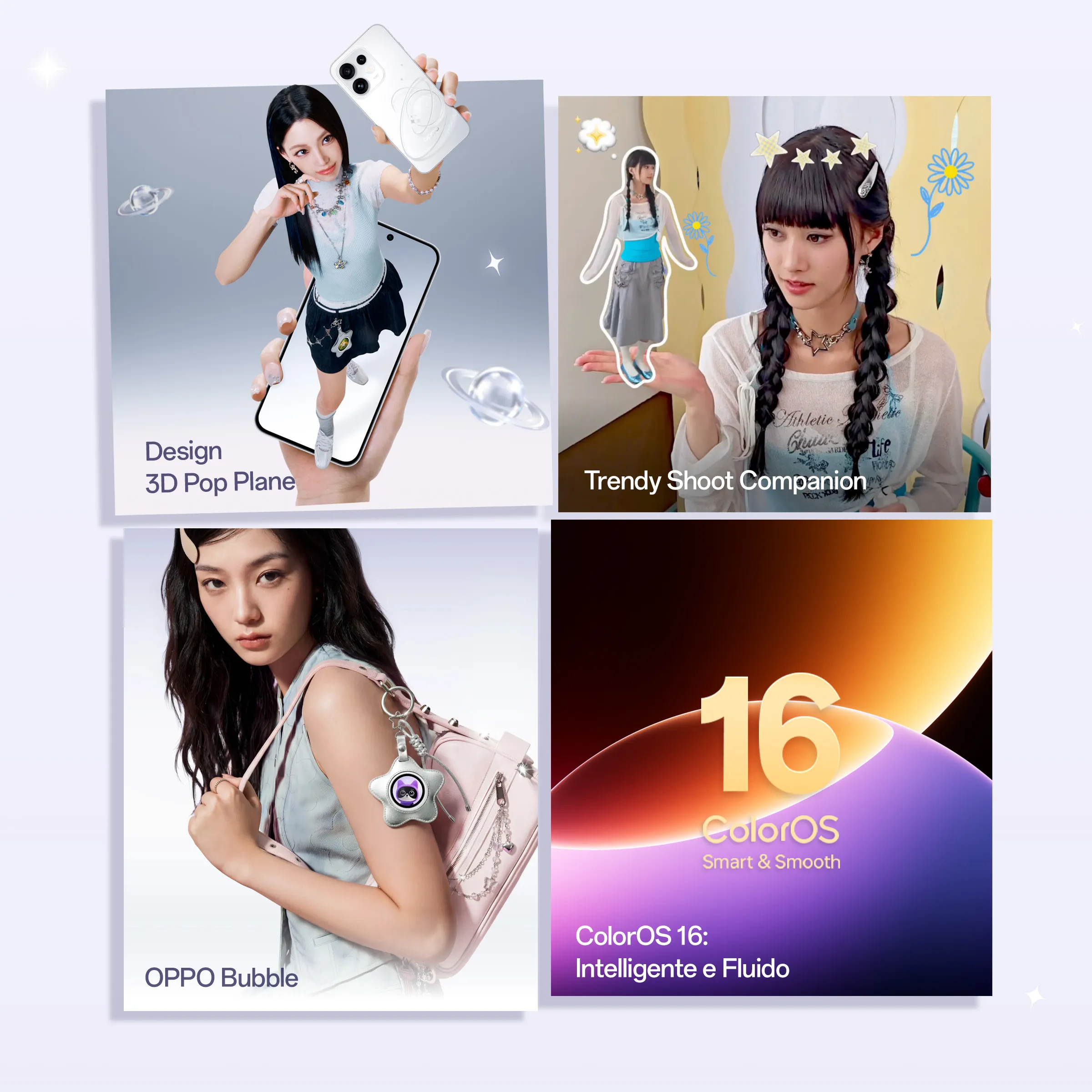 Caratteristiche della serie OPPO Reno 16