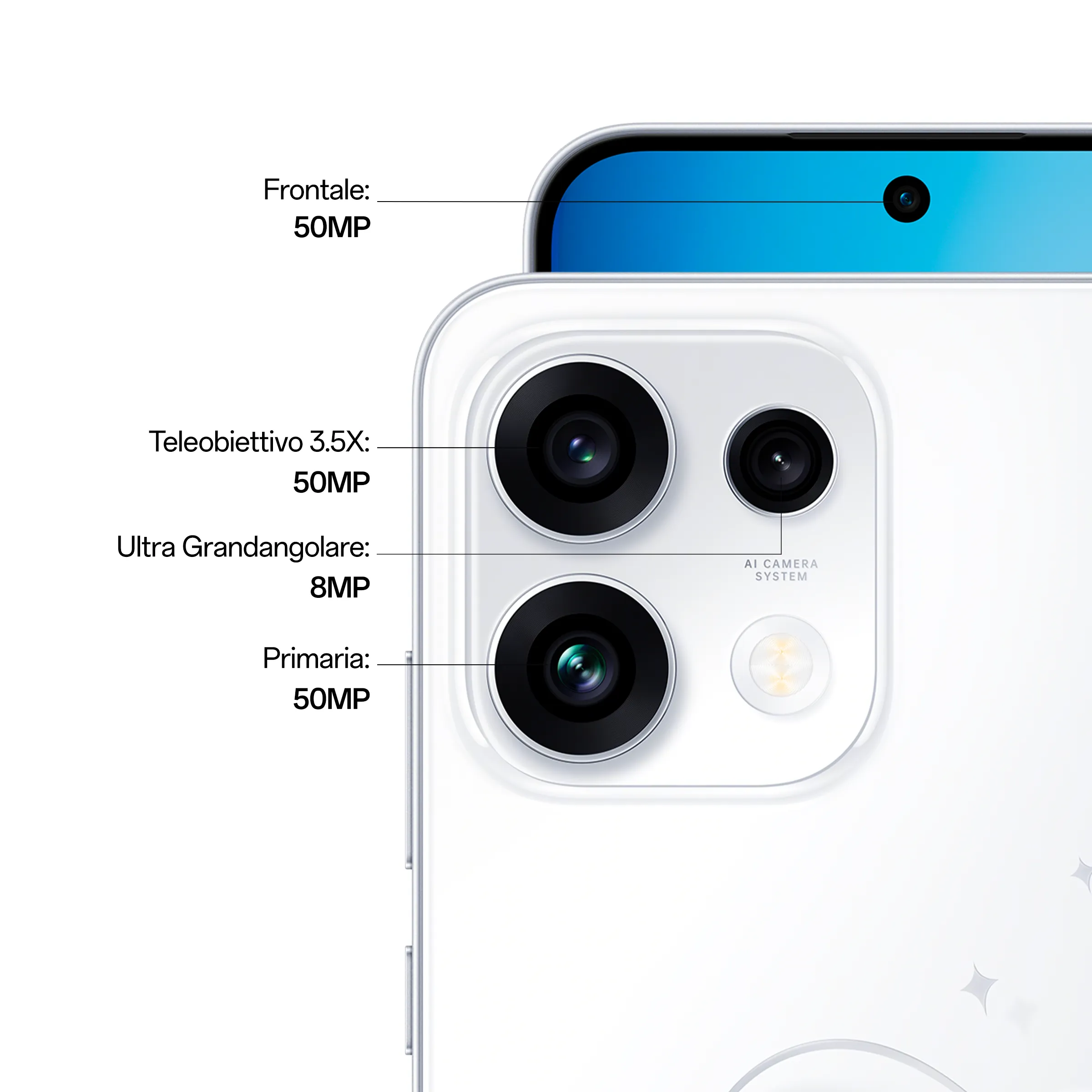 OPPO Reno16 FS 5G - Testa e Resta 8GB+512GB Pop White_3
