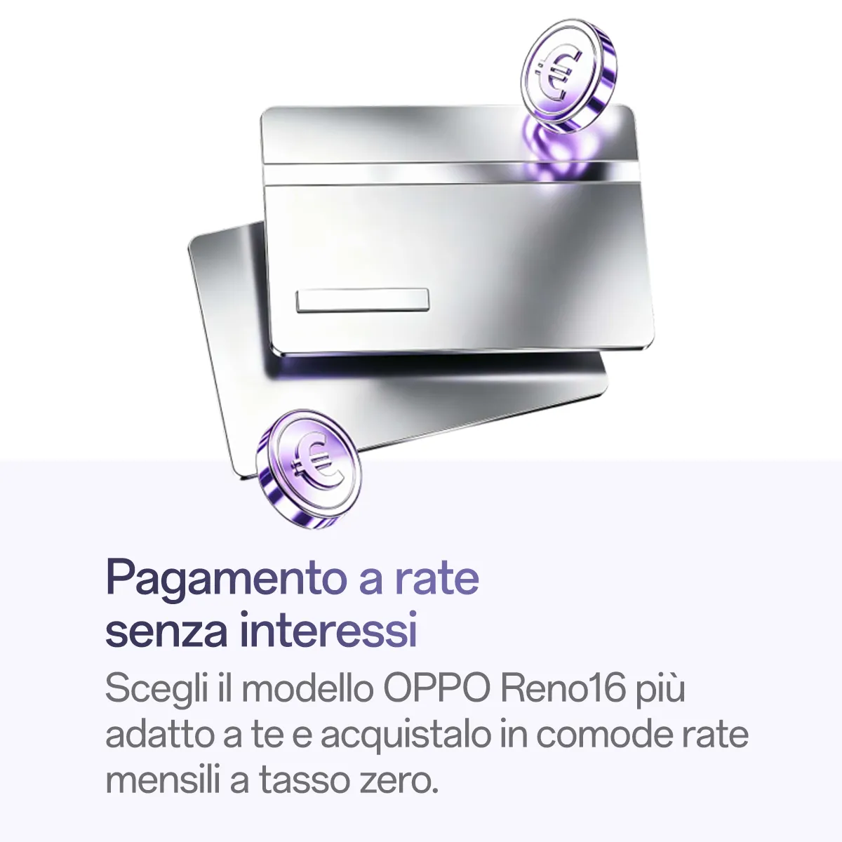 Pagamento a rate senza interessi