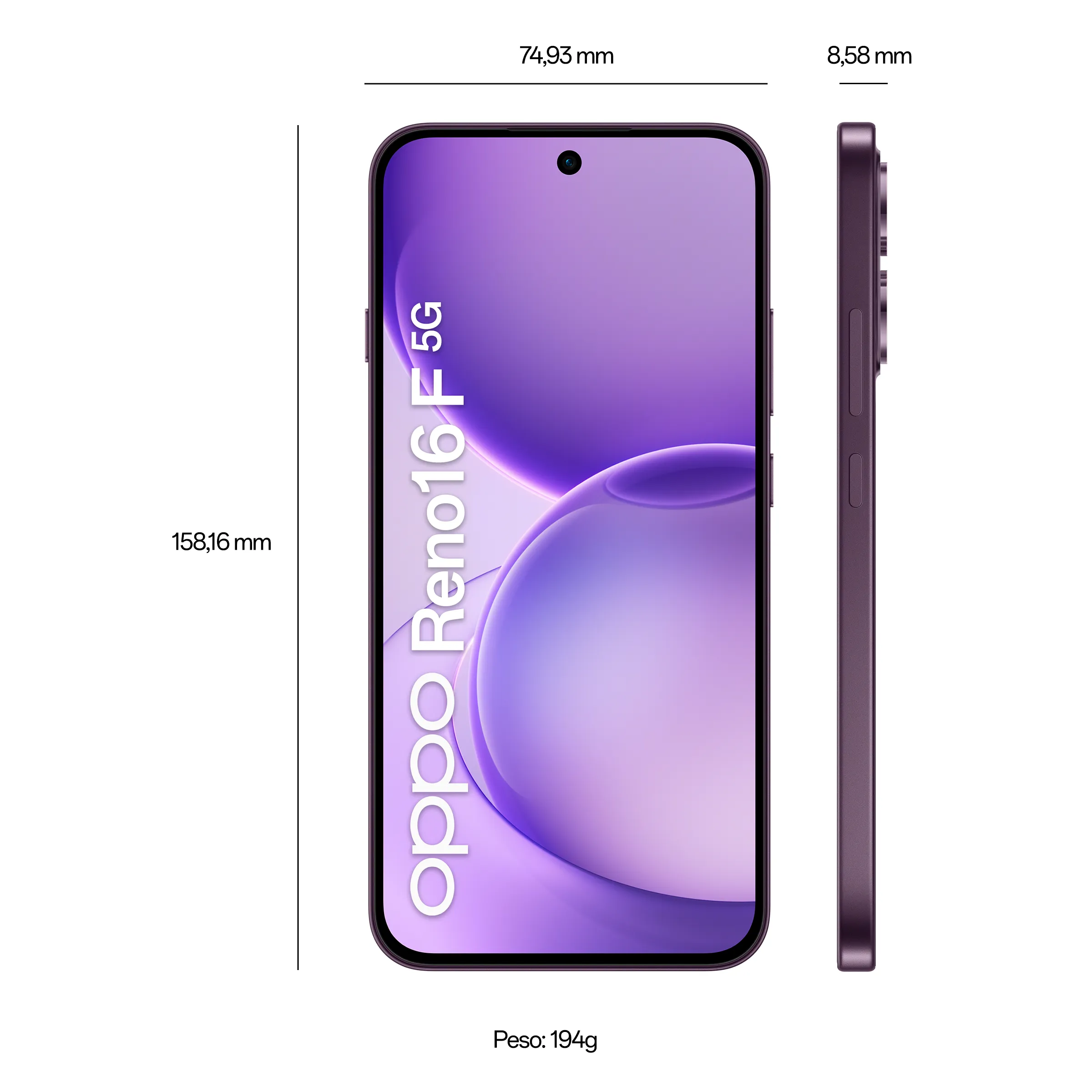 OPPO Reno16 F 5G 8GB+512GB Purple Black_8