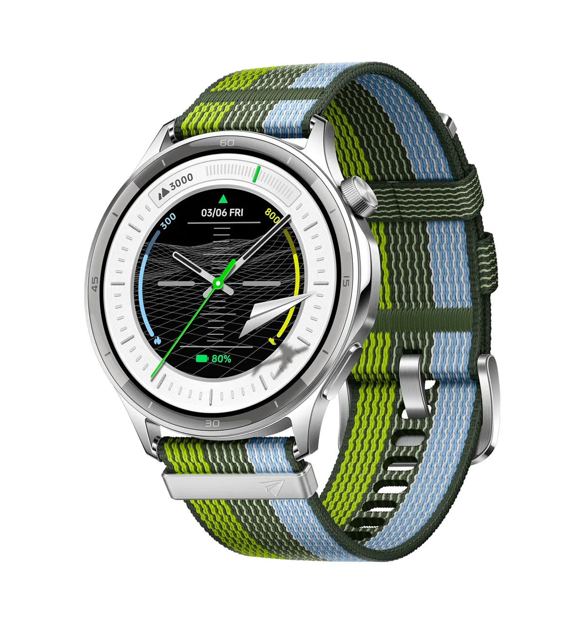 Cinturino di ricambio per OPPO Watch S Silver Gleam_2