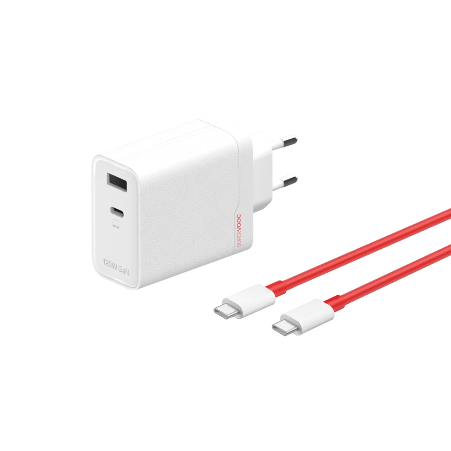 OnePlus SUPERVOOC 120W Dual Ports Adapter KIT White_1