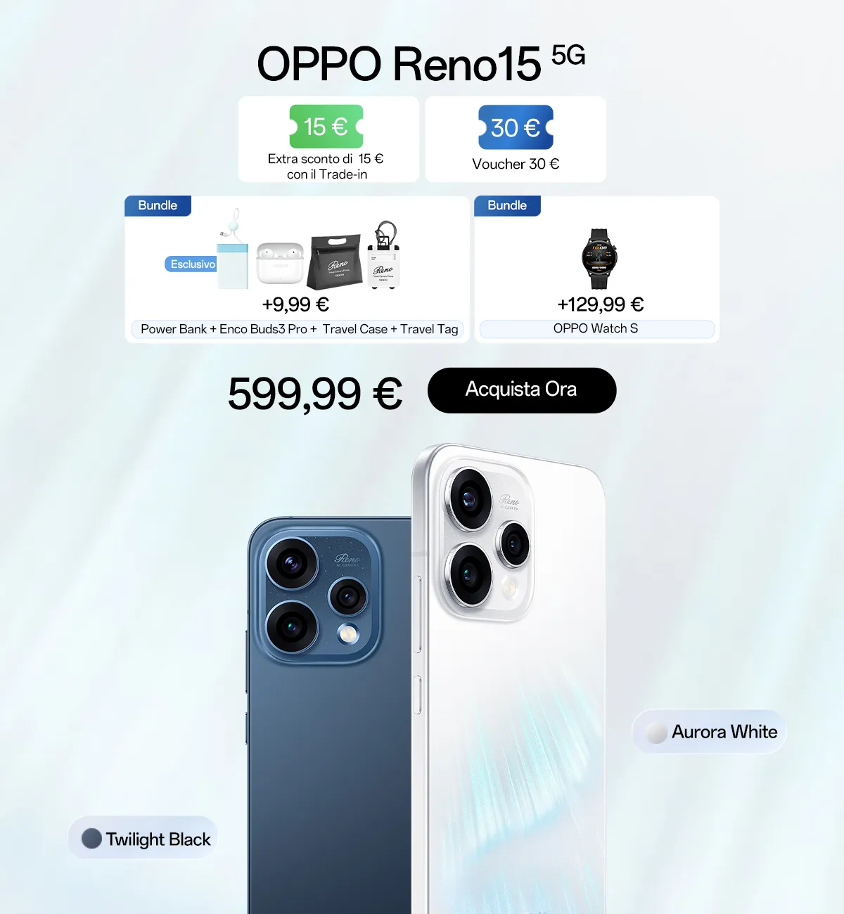 OPPO Reno15 5G OPPO Store Italia