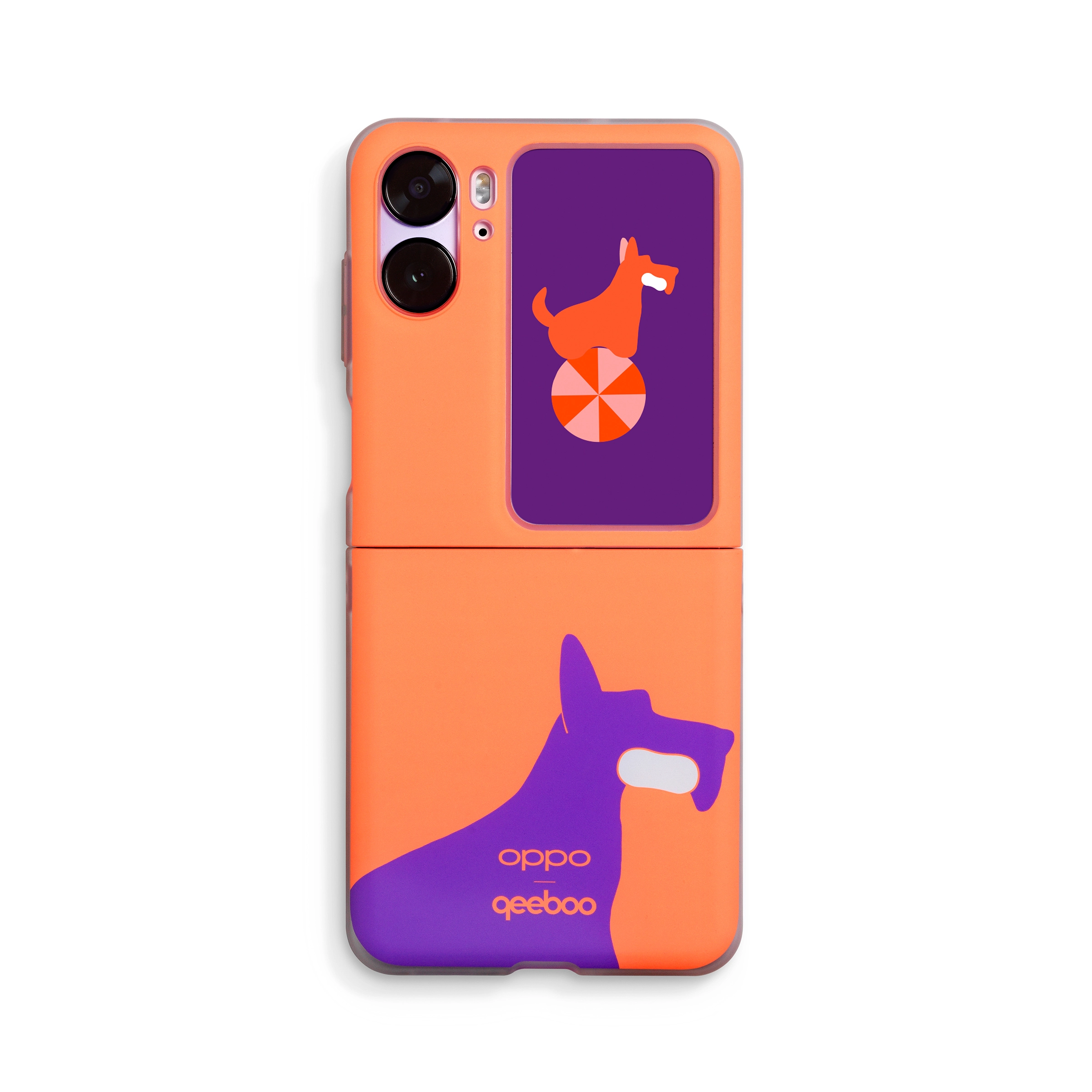 OPPO X QEEBOO Cover Esclusiva per Find N2 Flip Scottie_2