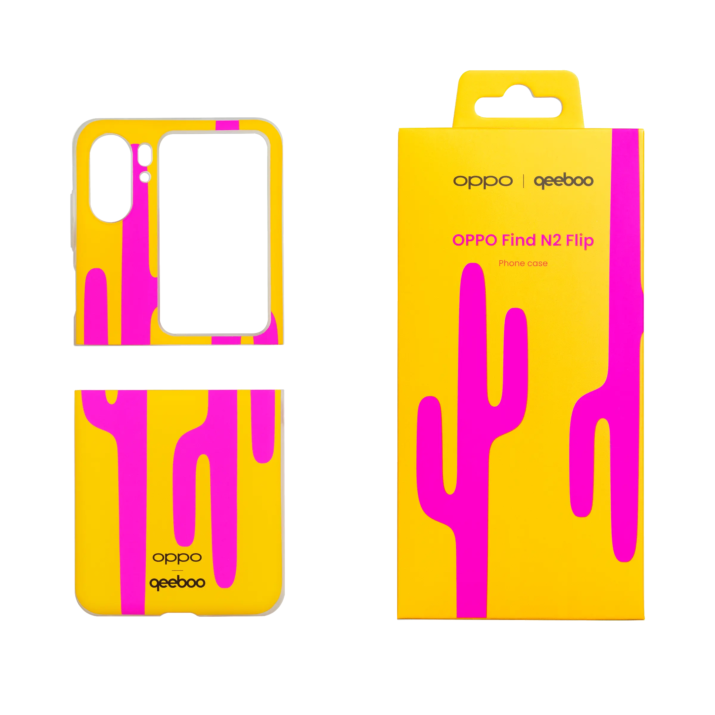 OPPO X QEEBOO Cover Esclusiva per Find N2 Flip Saguaro_1