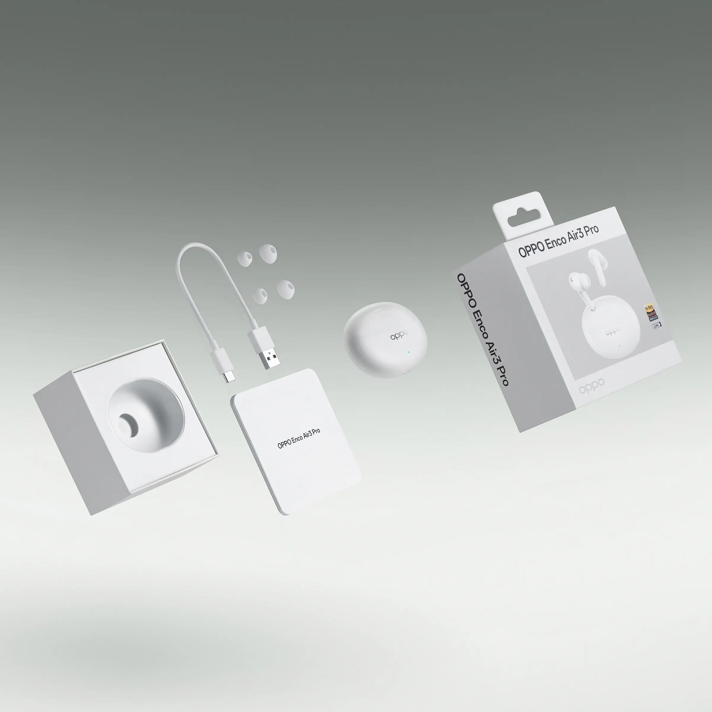 OPPO Enco Air3 Pro Green_5